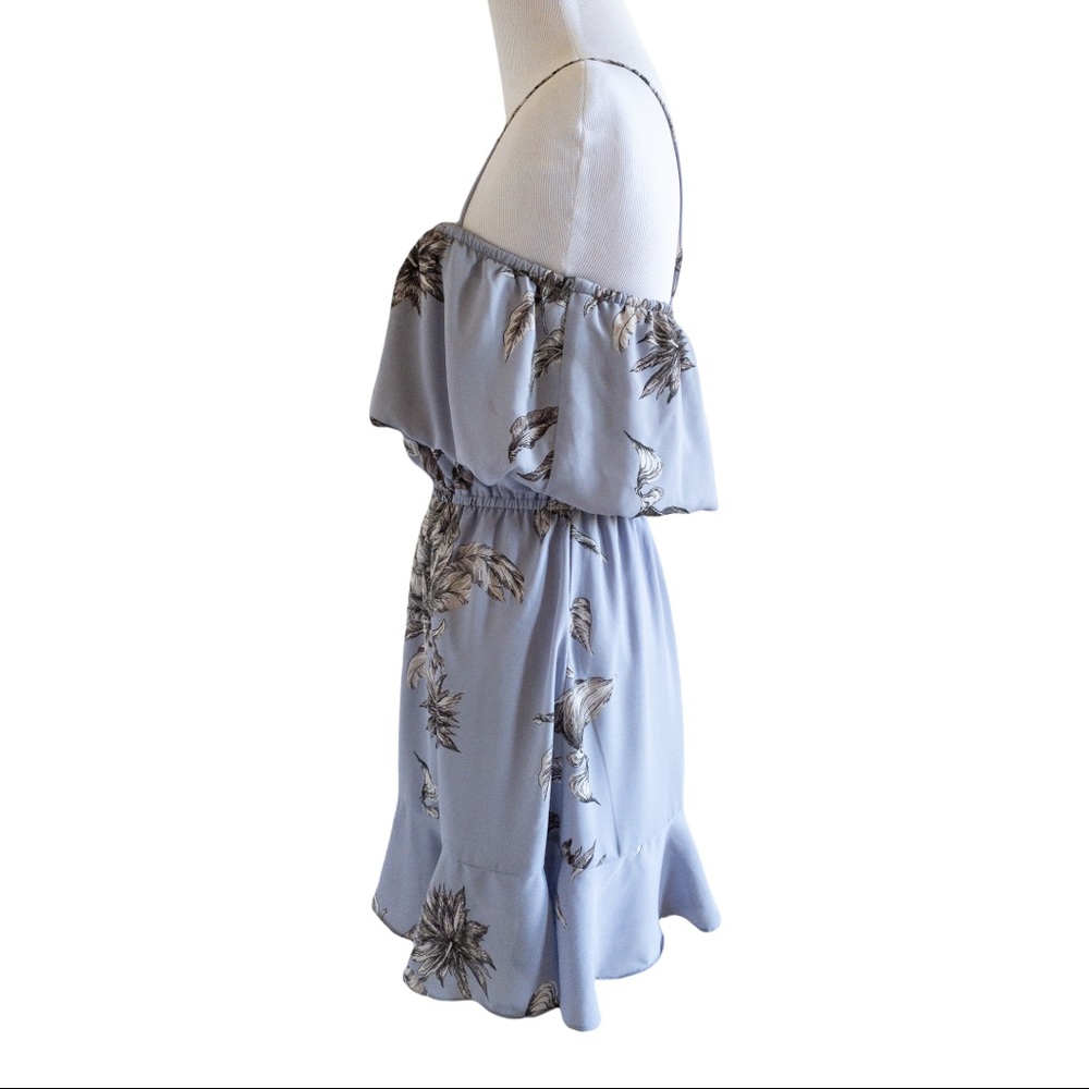 Tularosa REVOLVE Benson Dress Chambray XS - Picture 3 of 9